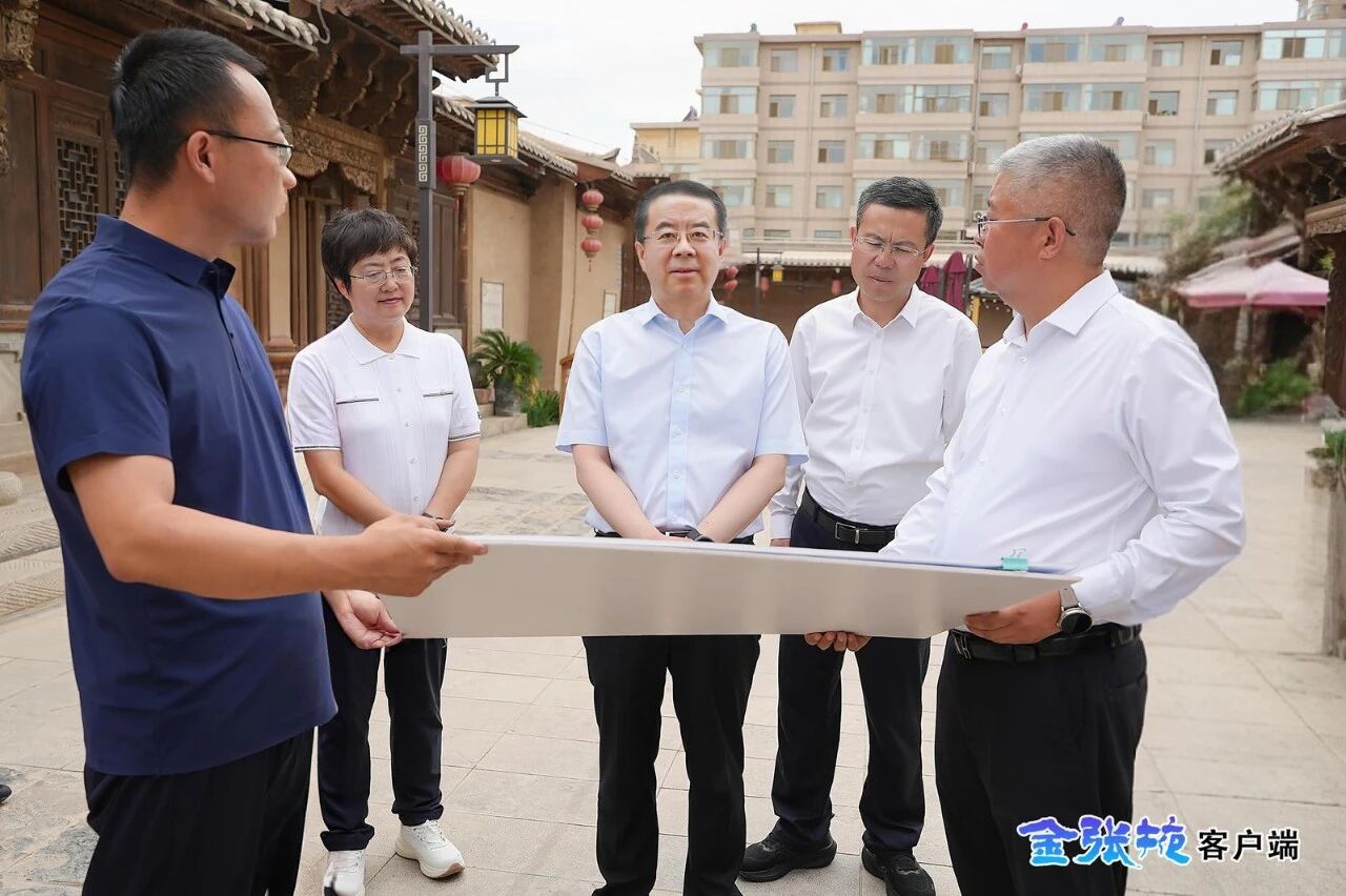 李兴华调研历史文化名城保护和重点项目..